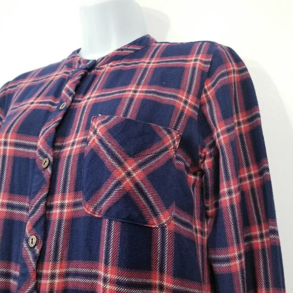 Current/Elliott Plaid Flannel Dress - Picture 3 of 13